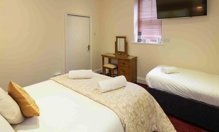 A Triple Room at Craig y Nos Castle